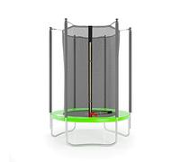 Trampoline de Jardin Cocon ø 150cm - 5FT - Filet intérieur, Matelas de Protection - Vert