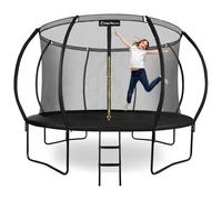 Grand trampoline de jardin 366cm (12ft) avec filet de protection et échelle