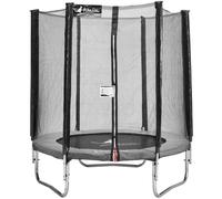 Trampoline de jardin KANGUI K0435 Ø180 cm 36 ressorts Acier galvanisé Gris