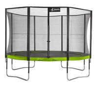 Kangui - Trampoline De Jardin 365 Cm + Filet De Sécurité Punchi Vert 360