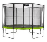 Trampoline de jardin rond 430 cm + filet de sécurité Kangui PUNCHI ALOE 430 Vert