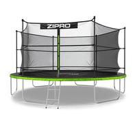 Trampoline De Jardin - Zipro - Jump Pro - 435 Cm - Poids Max 150 Kg - Sécurisé Avec Échelle