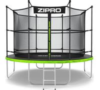 Trampoline de jardin ZIPRO Jump Pro IN 10FT 312cm Trampoline pour enfants avec filet intérieur et échelle