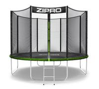 Trampoline de Jardin - ZIPRO - JumpPro OUT - 10 FT Ø 312 cm - Charge 150 kg - Filet de Sécurité
