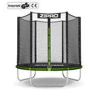 Trampoline de Jardin - ZIPRO - JumpPro OUT - 6FT Ø 183 cm - Charge 100 kg - Montage rapide - Sécurité renforcée - Extérieur