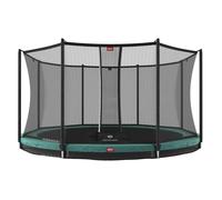 Trampoline d'exercice BERG Favorit InGround Rond noir - 420-430 cm - 6 ans et plus - 100 kg max