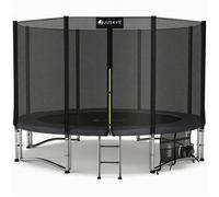 Trampoline d'extérieur JumpMaster Noir XL