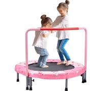 VEVOR Mini trampoline pliable fitness rebounder pour tout-petits 955 mm rouge