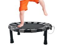 Trampoline d'intérieur - Toddler Trampoline d'intérieur | Pliable Portable Round Design Safe Jumping Device | Small Folding For Children Home Fitness Equipment