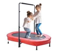 Trampoline -Duoku- Pour Enfants - 56x36 Pouces - Mini Pliable D'intérieur Et D'extérieur - Avec Poignée