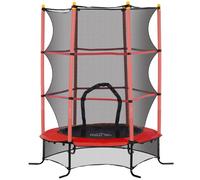 Trampoline Enfant 1 Rouge 63 9H m Filet de sécurité HOMCOM