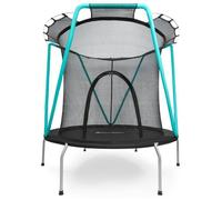 Trampoline enfant - Zippée - Ø 167 cm - Acier galvanisé - Filet de sécurité - 3-8 ans
