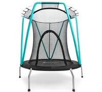 Trampoline enfant - Zippée - Ø 137 cm - Filet de sécurité - Acier galvanisé - 3-8 ans