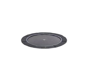 Trampoline Enterré Au Ras Du Sol Rond Ø366cm Avec Filet Noir TU