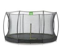 EXIT Trampoline Silhouette inground ø366cm avec filet de sécurité - noir