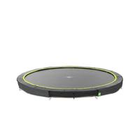 EXIT Trampoline enterré Silhouette sports Ø366 cm Noir