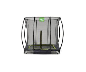 Trampoline Enterré Rectangulaire 153x214cm Avec Filet Noir TU