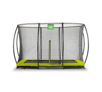 Trampoline Enterré Rectangulaire 214x305cm Avec Filet Vert TU