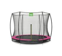Trampoline Enterré Rond Ø244cm Avec Filet De Sécurité Rose TU