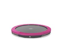 Trampoline Enterré Rond Ø244cm Sans Filet Rose TU