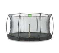 Trampoline Enterré Rond Ø366cm Avec Filet De Sécurité Noir TU