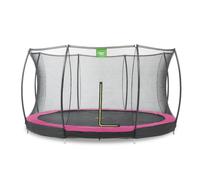 Trampoline Enterré Rond Ø366cm Avec Filet De Sécurité Rose TU