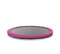 Trampoline Enterré Rond Ø366cm Sans Filet Rose TU