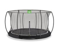 Trampoline Enterré Rond Ø427cm Avec Bord De Protection Mat Noir TU