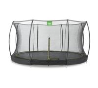 Trampoline Enterré Rond Ø427cm Avec Filet De Sécurité Noir TU