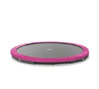 Trampoline Enterré Rond Ø427cm Sans Filet Rose TU