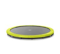 Trampoline Enterré Rond Ø427cm Sans Filet Vert TU