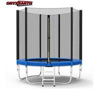 Trampoline Extérieur 183 cm 6FT Haut de Gamme avec Filet Sécurité - Structure Renforcée Anti-Chute Enfants Multi-Usage