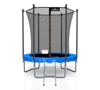 Trampoline Extérieur Classique 185 Cm- 6ft- Filet Intérieur, Matelas De Protection Réversible Et Echelle