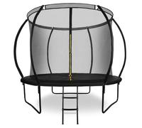 Hypermotion Trampoline Exterieur Enfant 3 Ans 244/305/366/430/487 cm Séchage Rapide et Déperlant - Excellente Élasticité de Saut - Trampoline de Jardin avec Filet de Sécurité