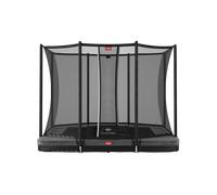 Trampoline+Filet de sécurité BERG Favorit InGround Rectangle 280x190 Anthracite