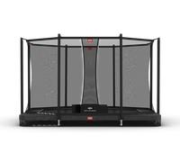 Trampoline+Filet de sécurité BERG Favorit InGround Rectangle 330x220 Anthracite