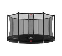 Trampoline+Filet de sécurité BERG Favorit InGround Ronde 380 Noir