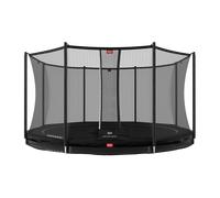 Trampoline+Filet de sécurité BERG Favorit InGround Ronde 430 Noir