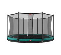 Trampoline+Filet de sécurité BERG Favorit InGround Ronde 430 Vert