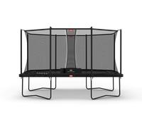 Trampoline+Filet de sécurité BERG Favorit Regular Rectangle 410x250 Noir