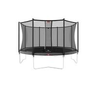 Trampoline+Filet de sécurité BERG Favorit Regular Ronde 380 Anthracite