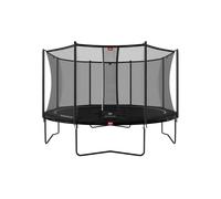 Trampoline+Filet de sécurité BERG Favorit Regular Ronde 380 Noir