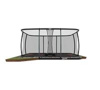Trampoline + Filet de sécurité XL BERG Ultim Pro Bouncer Flatground 500x500