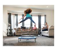 HyperMotion Trampoline enfant Fitness Max +3 – Ø 91 cm – 25 kg – 36 ressorts – Pliable