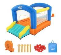 Trampoline gonflable à air constant leap & play, 289 x 213 x 173 cm Bestway 53427 multicouleur G