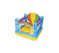 Trampoline gonflable avec anneaux de lancer gonflables - Hit Air Balloon Up In & Over - 175 x 175 x 137 cm