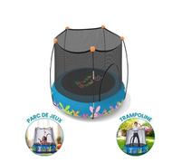 Trampoline Gonflable - DEVESSPORT - Bunny Jump - 2-en-1 - Sécurisé - 118x120cm - Dès 3 Ans