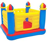 Trampoline gonflable - Intex - Jump-O-Lene - Château Fort - Sans Phtalates - 3 ans et plus