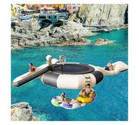Trampoline gonflable pour la natation sur le lac, le plaisir et l'exercice