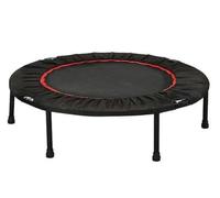 Trampoline Interieur 40/48 Mini Trampoline for Adultes de Fitness Pliable avec Main Courante réglable Portant 100KG Saut Gymnastique à Domicile(48 in)